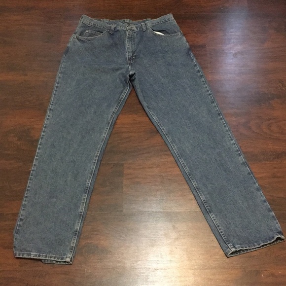 36x34 Wrangler Five Star Relaxed Fit Jeans New - Picture 1 of 4